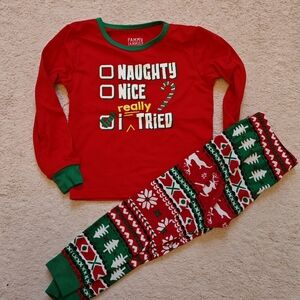 4/25 Fammy Jammies  Christmas Pyjamas 2PC 3t